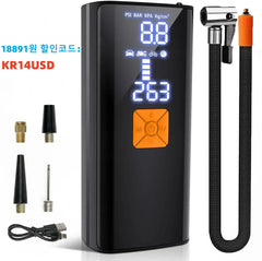 100L/min Portable inflator pump,40000mAh tire inflator,12V digital air compressor,car tire pump,bicycle air injector